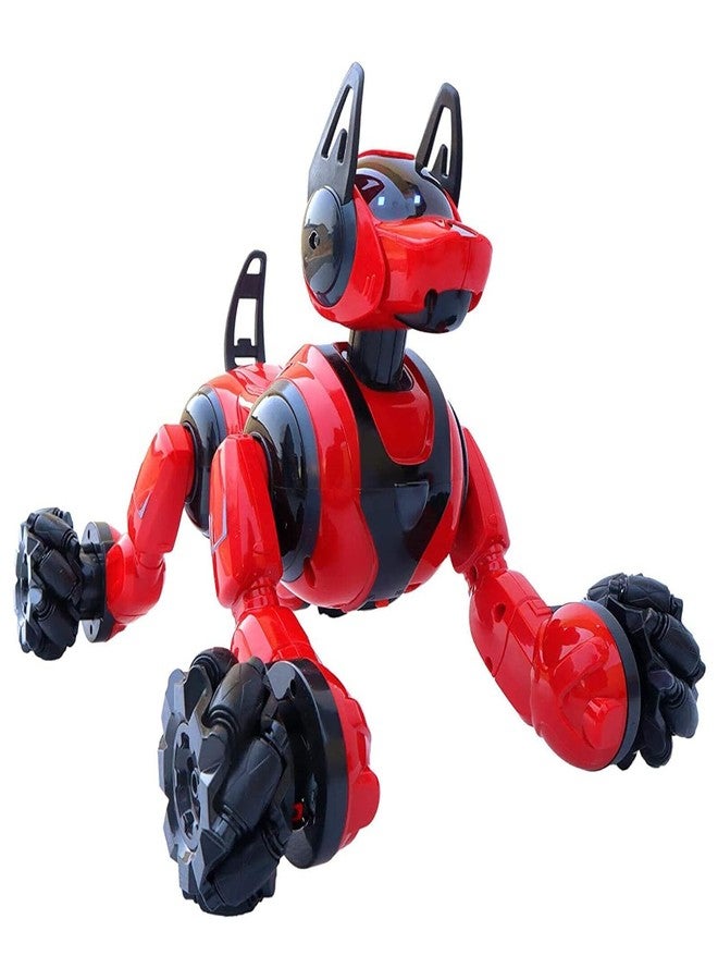 RahiGlow Dog Remote Control Smart Robot Toy with Light and Sound and Gesture Sensing Function (Multi) - Image 3